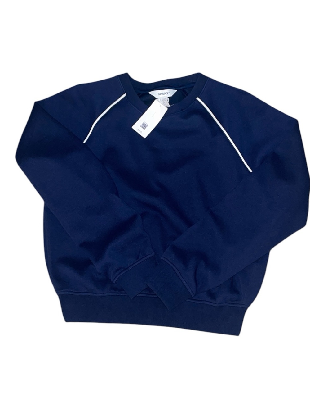 SPANX AirEssentials® Pique Crewneck Top NWT - Picture 5 of 5